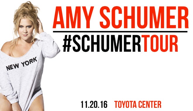 Amy Schumer Houston Toyota Center