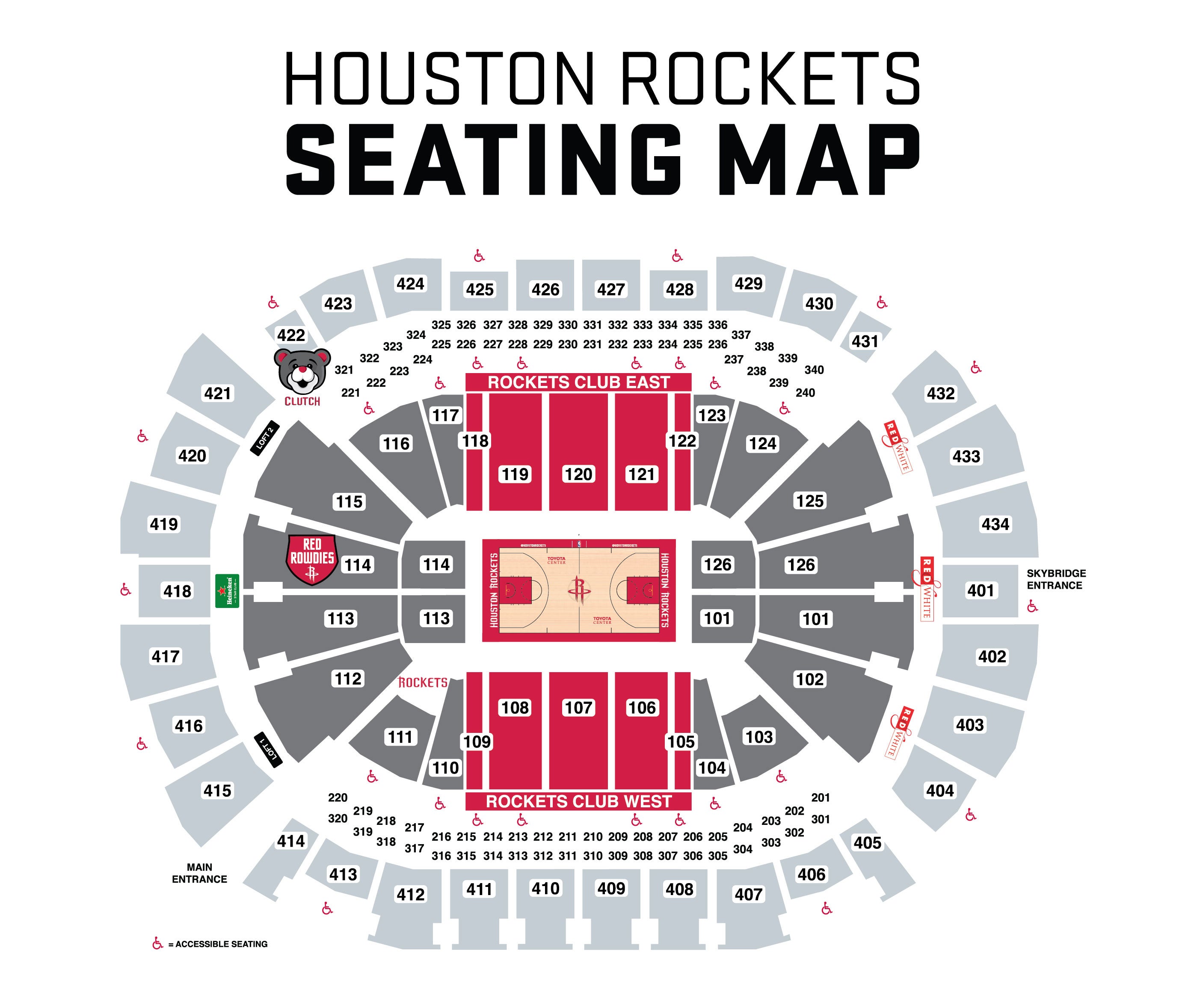 Blue Cross Arena Seating Chart Suites