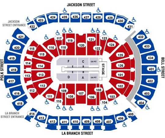 Toyota Center Seating Chart Harry Styles